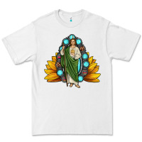 White san judas gemstone sunflower Premium Tee - JahusDesignShop