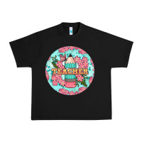 Black teacher floral pencil round earring Urban Heavy Tee - BundleAndBundleShop