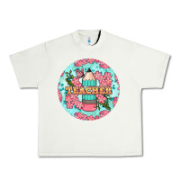 Pistachio teacher floral pencil round earring Urban Heavy Tee - BundleAndBundleShop
