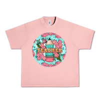 Salmon teacher floral pencil round earring Urban Heavy Tee - BundleAndBundleShop
