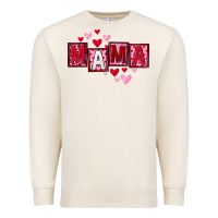 Sandshell Mother's Day mama hearts Premium Sweatshirt - FaDigitalArtStudio