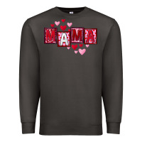 Smoke Mother's Day mama hearts Premium Sweatshirt - FaDigitalArtStudio