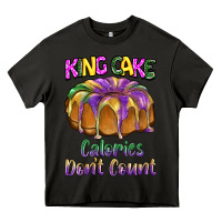 Asphalt mardi gras king cage calories don't count Heavy Core Tee - BarkalooDesign