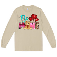 Mushroom valentine's day be mine tedybear Long Sleeve Tee - RanaPortraitStore