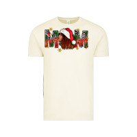 Vintage Arctic Western Mom With Woman In Santa Hat Vintage Tee - BundleAndBundleShop