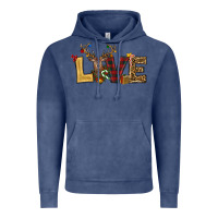 Vintage Denim christmas reindeer love Vintage Hoodie - RanaPortraitStore