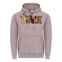 Vintage Zinc christmas reindeer love Vintage Hoodie - RanaPortraitStore