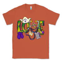 Copper Mardi Gras Love Nurse Classic Tee - BundleAndBundleShop