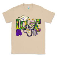 Mushroom Mardi Gras Love Nurse Classic Tee - BundleAndBundleShop