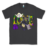 Smoke Mardi Gras Love Nurse Classic Tee - BundleAndBundleShop