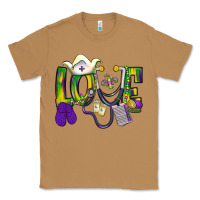 Toasted Coconut Mardi Gras Love Nurse Classic Tee - BundleAndBundleShop