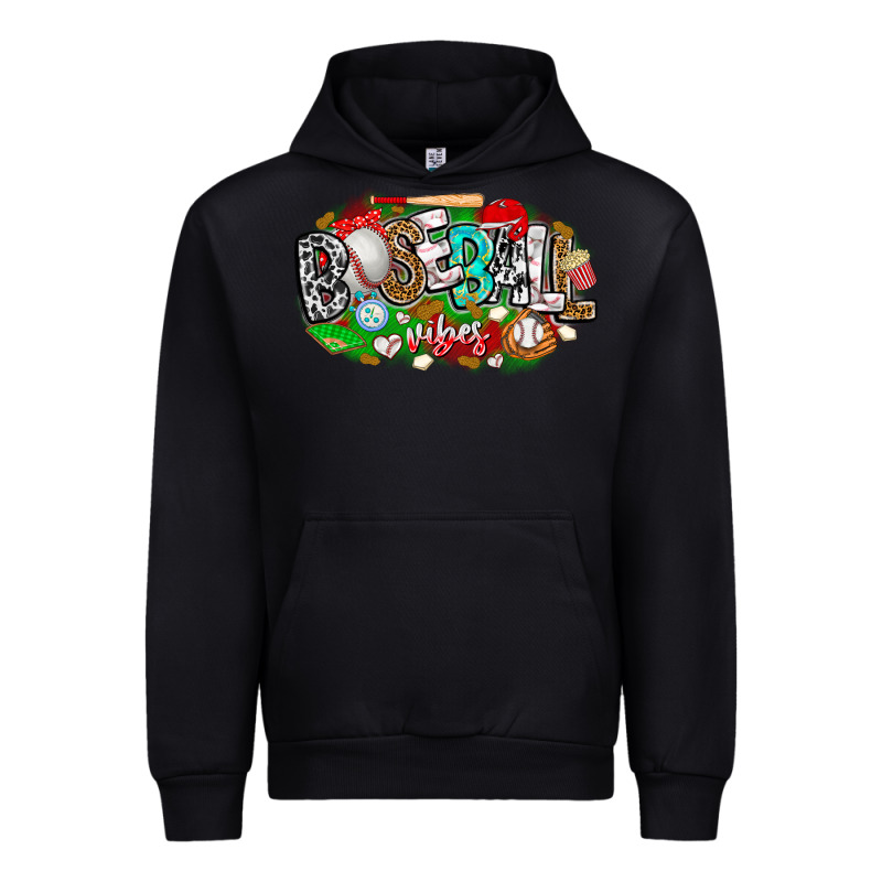 Baseball Vibes Urban Hoodie by CowhideDigitalArt | Teevron
