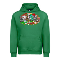 Emerald baseball vibes Urban Hoodie - CowhideDigitalArt