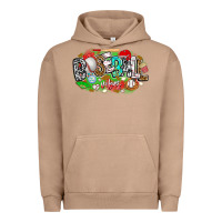 Pigment Burro baseball vibes Urban Hoodie - CowhideDigitalArt