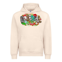 Sandshell baseball vibes Urban Hoodie - CowhideDigitalArt