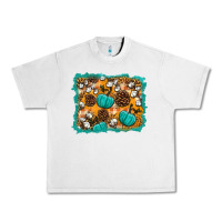 Lunar Rock fall pumpkin distressed background Urban Heavy Tee - BundleAndBundleShop