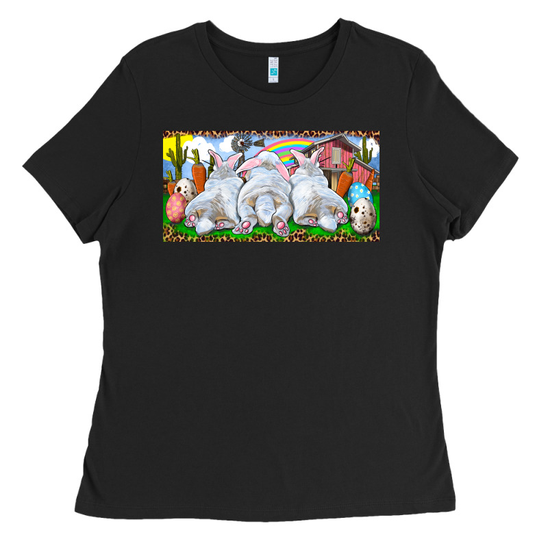 Easter Bunnies Ladies Tee by RanaPortraitStore | Teevron