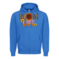 True Royal Mom life Mother's Day Zipper Hoodie - CowGirlArtShop