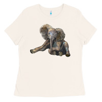 Bone Baby Elephant Ladies Tee - LillyAllenDesigns