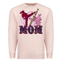 Pale Pink Taekwondo mom Mother's Day Premium Sweatshirt - FaDigitalArtStudio