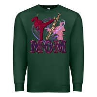 Sports Green Taekwondo mom Mother's Day Premium Sweatshirt - FaDigitalArtStudio