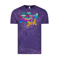 Cloud Purple just a small town girl Vintage Tee - JahusDesignShop