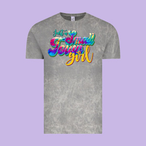 Just A Small Town Girl Vintage Tee Designed By Jahusdesignshop