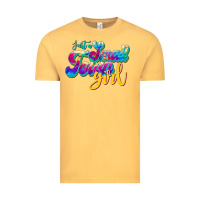 Vintage Mustard just a small town girl Vintage Tee - JahusDesignShop