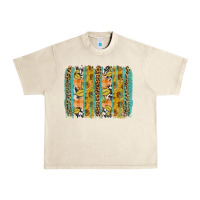 Sandshell fall sunflower brushstroke Urban Heavy Tee - BundleAndBundleShop