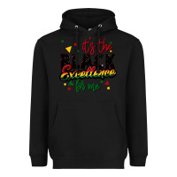 Black It's the black excellence for me Heavyweight Hoodie - FaDigitalArtStudio