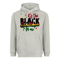 Moon Dust It's the black excellence for me Heavyweight Hoodie - FaDigitalArtStudio