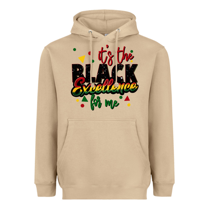 It's The Black Excellence For Me Heavyweight Hoodie by FaDigitalArtStudio | Teevron