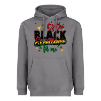 Storm It's the black excellence for me Heavyweight Hoodie - FaDigitalArtStudio