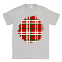 Moon Dust Christmas Tartan Patch Classic Tee - BundleAndBundleShop