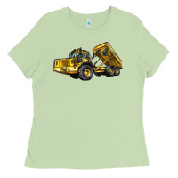 Matcha Articulated Hauler Ladies Tee - LillyAllenDesigns