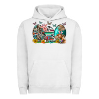 Pigment Lunar Rock easter easter eggs Urban Hoodie - CowhideDigitalArt