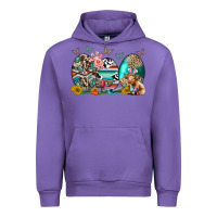 Tulip easter easter eggs Urban Hoodie - CowhideDigitalArt