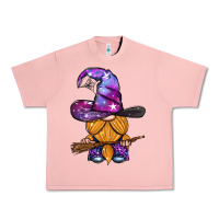 Salmon witch gnome with broom Urban Heavy Tee - BundleAndBundleShop