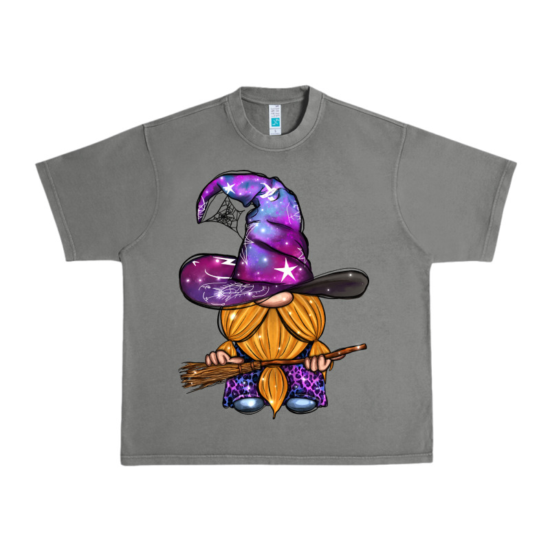 Witch Gnome With Broom Urban Heavy Tee by BundleAndBundleShop | Teevron