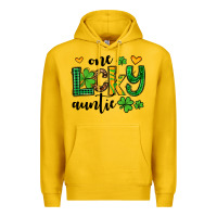 Lemon One lucky auntie St. Patrick's Premium Hoodie - OliviaCreatesArt
