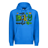 True Royal One lucky auntie St. Patrick's Premium Hoodie - OliviaCreatesArt