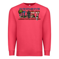 Cardinal It's the guts and it's the glory a hundred stripes Premium Sweatshirt - FaDigitalArtStudio