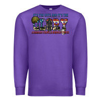 Purple It's the guts and it's the glory a hundred stripes Premium Sweatshirt - FaDigitalArtStudio