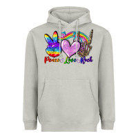 Moon Dust Peace love rock Heavyweight Hoodie - FaDigitalArtStudio