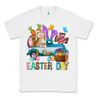 White Easter Day With Truck Classic Tee - BundleAndBundleShop