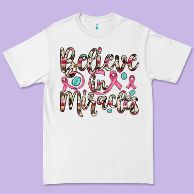 Believe In Miracles Premium Tee Designed By Jahusdesignshop