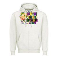 Oatmeal Heather mardi gras drinking team margaritas Zipper Hoodie - CowGirlArtShop