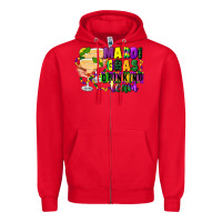 Red mardi gras drinking team margaritas Zipper Hoodie - CowGirlArtShop