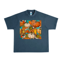 Midnight Navy fall pumpkin tumbler Urban Heavy Tee - BundleAndBundleShop