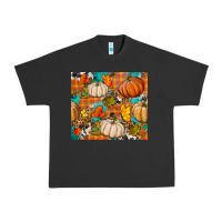 Pigment Black fall pumpkin tumbler Urban Heavy Tee - BundleAndBundleShop